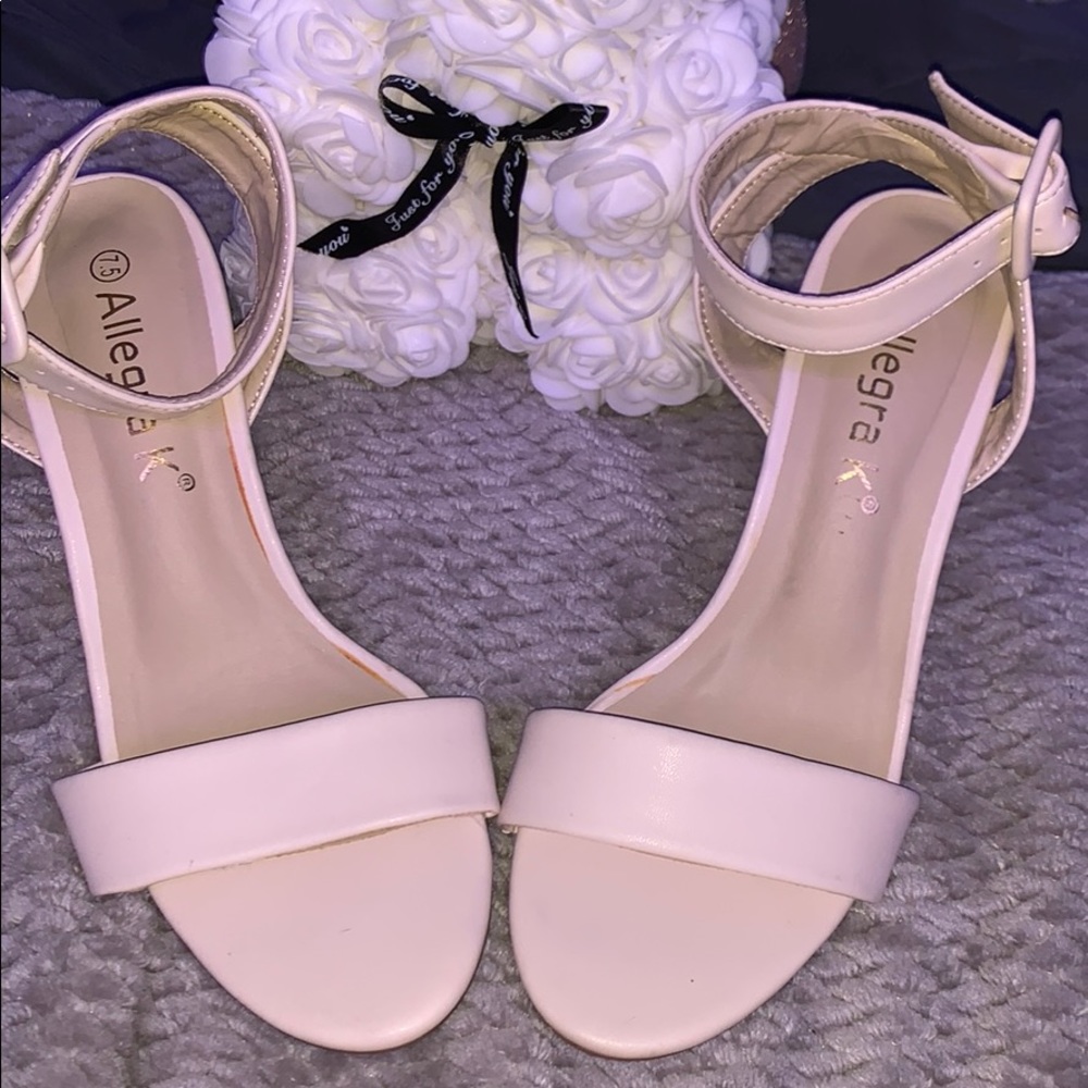 These are Allegra K high heeled shoes